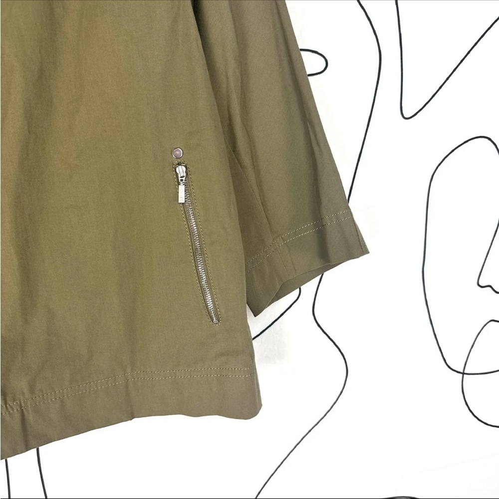 LAFAYETTE 148 NEW YORK Pesto Olive Green Adam Swing Jacket - Picture 4 of 7